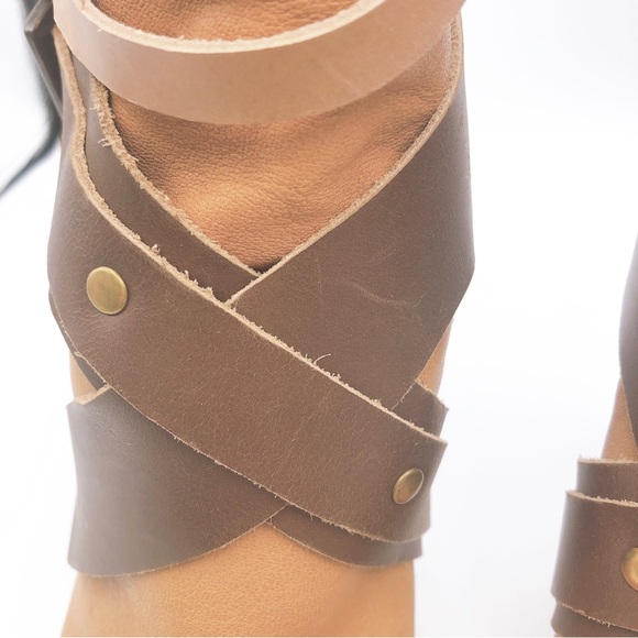 Chloe Womens Leather Ankle Boots With Multi Buckle Straps size EU 36.5 - Picture 8 of 14